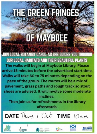 The Green Fringes of Maybole Health Walk